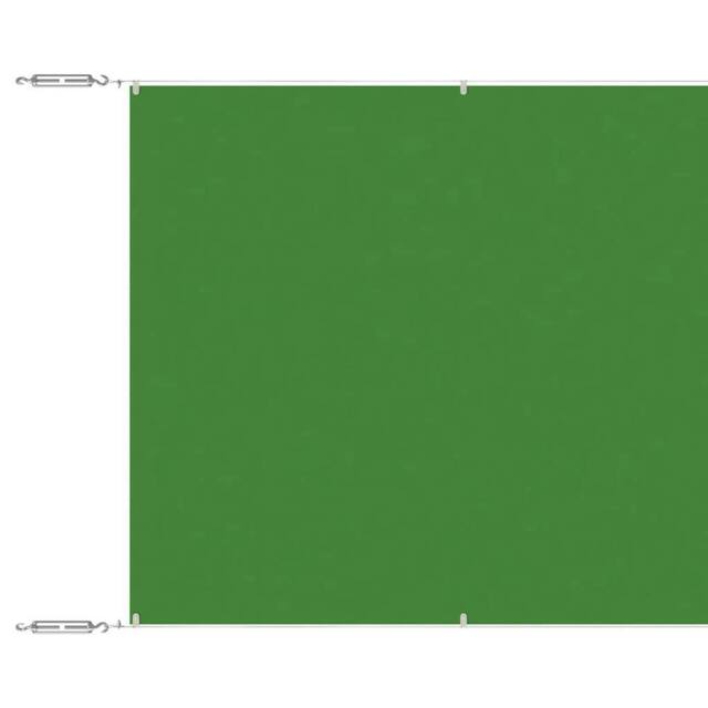 Berkfield Home Vertical Awning Light Green 60x1000 cm Oxford Fabric - image 1
