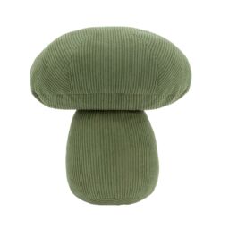 Wylder Nature Cord Mushroom Door Stop in Green - thumbnail 1