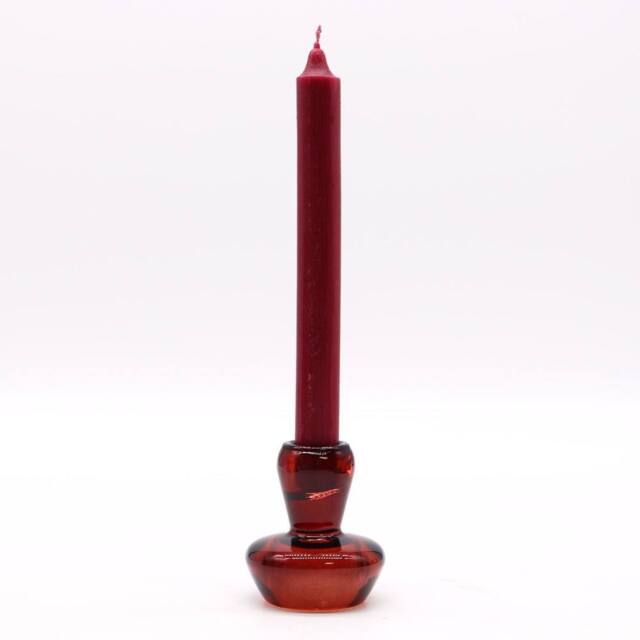 Serenityy Mushroom Flip Dinner Candle & Tealight Holder, Vampire Red in Dark Red - image 1