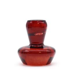 Serenityy Mushroom Flip Dinner Candle & Tealight Holder, Vampire Red in Dark Red - thumbnail 4