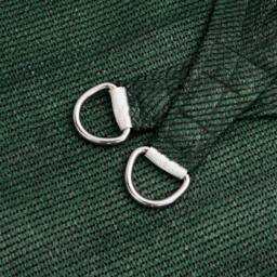 Berkfield Home Sunshade Sail 160 g/m ² Dark Green 2.5x4 m HDPE - thumbnail 5