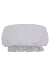 Living and Home Soft High Stretch Full-Coverage Couch Cover Sofa Cover in Light Grey - Size: Extra Large - thumbnail 5