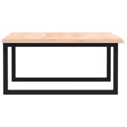 Berkfield Home Basin Shelf Wall Mounted Steel & Solid Wood Oak in Light Tan - thumbnail 5