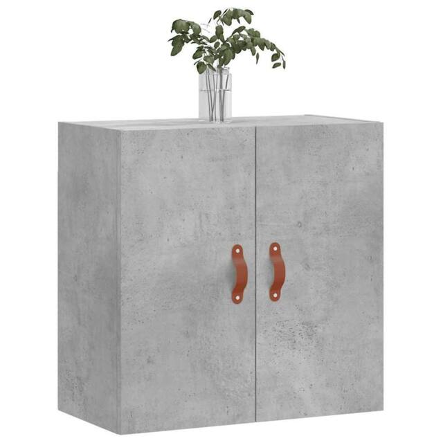 Berkfield Home Wall Cabinet Concrete Grey 60x31x60 cm Engineered Wood - Size: 60 x 31 x 60 cm - image 1