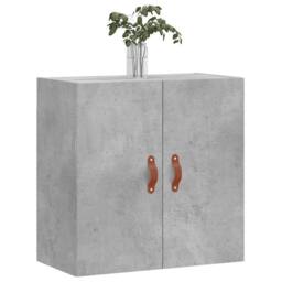 Berkfield Home Wall Cabinet Concrete Grey 60x31x60 cm Engineered Wood - Size: 60 x 31 x 60 cm - thumbnail 1