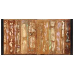 Berkfield Home Dining Table 160x80x75 cm Solid Reclaimed Wood - Size: 160 x 80 x 75 cm - thumbnail 6