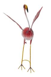 Living and Home Metal Flamingo Garden Statue Decoration Ornament - thumbnail 5