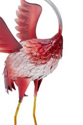 Living and Home Metal Flamingo Garden Statue Decoration Ornament - thumbnail 7