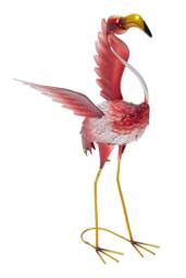 Living and Home Metal Flamingo Garden Statue Decoration Ornament - thumbnail 6