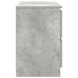 Berkfield Home TV Cabinet Concrete Grey 80x35x54 cm Engineered Wood - Size: 80 x 35 x 54 cm - thumbnail 7