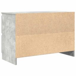 Berkfield Home TV Cabinet Concrete Grey 80x35x54 cm Engineered Wood - Size: 80 x 35 x 54 cm - thumbnail 8