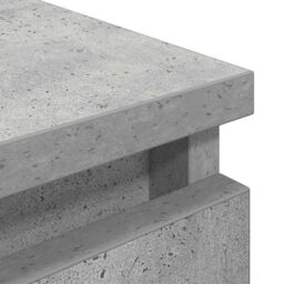 Berkfield Home TV Cabinet Concrete Grey 80x35x54 cm Engineered Wood - Size: 80 x 35 x 54 cm - thumbnail 9