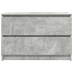 Berkfield Home TV Cabinet Concrete Grey 80x35x54 cm Engineered Wood - Size: 80 x 35 x 54 cm - thumbnail 6