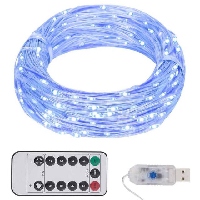 Berkfield Home LED String with 300 LEDs Blue 30 m - image 1
