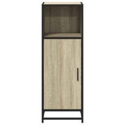 Berkfield Home Bathroom Cabinet Sonoma Oak 35x37.5x100 cm Engineered Wood in Light Oak - thumbnail 5
