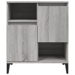 Berkfield Home Sideboards 3 pcs Grey Sonoma 60x35x70 cm Engineered Wood - Size: 60 x 35 x 70 cm - thumbnail 6