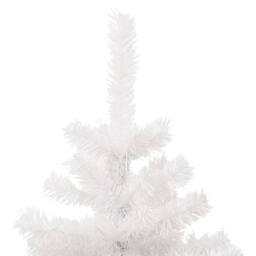 Berkfield Home Swirl Pre-lit Christmas Tree with Stand White 150 cm PVC - thumbnail 5