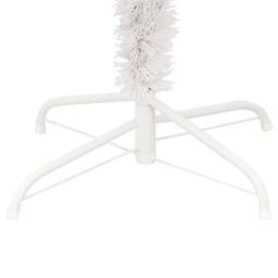 Berkfield Home Swirl Pre-lit Christmas Tree with Stand White 150 cm PVC - thumbnail 7