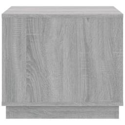 Berkfield Home Decorative Coffee Table Grey Sonoma 51x50x44 cm Engineered Wood - Size: 51 x 50 x 44 cm - thumbnail 7