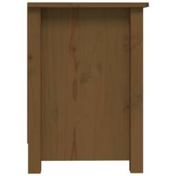 Berkfield Home TV Cabinet Honey Brown 103x36.5x52 cm Solid Wood Pine - thumbnail 5