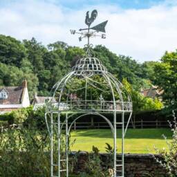 Ascalon Design Ltd 'Cockerel' Gazebo - L141 x W141 x H367 cm - Antique Green - thumbnail 2