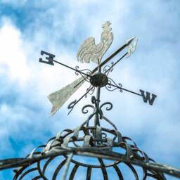 Ascalon Design Ltd 'Cockerel' Gazebo - L141 x W141 x H367 cm - Antique Green - thumbnail 4