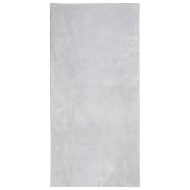 Berkfield Home Rug HUARTE Short Pile Soft & Washable Grey 100x200 cm - Size: Medium - image 1