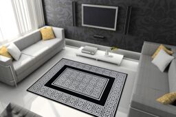 RugsX Gloss Rug in Black - Size: 180 cm x 270 cm - thumbnail 5