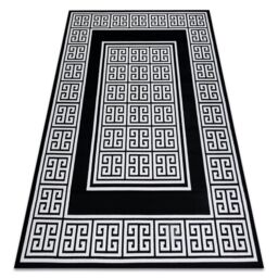 RugsX Gloss Rug in Black - Size: 180 cm x 270 cm - thumbnail 1