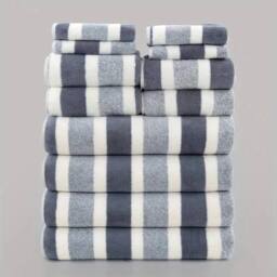 SPETLEK Cotton Towel Set Soft Quick Dry grey - thumbnail 1
