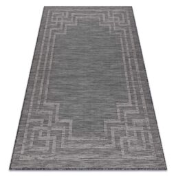 RugsX Patio Rug in Black - Size: 117 cm x 170 cm - thumbnail 1