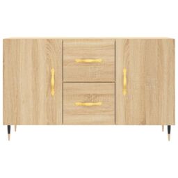 Berkfield Home Sideboard Sonoma Oak 100x36x60 cm Engineered Wood in Brown - Size: 100 x 36 x 60 cm - thumbnail 6