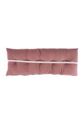 Living and Home Cozy Upholstered Headboard Pillow in Pink - Size: Medium - thumbnail 5