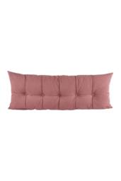 Living and Home Cozy Upholstered Headboard Pillow in Pink - Size: Medium - thumbnail 4