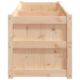 Berkfield Home Garden Planter 180x50x50 cm Solid Wood Pine in Brown - Size: 180 x 50 x 50 cm - thumbnail 6