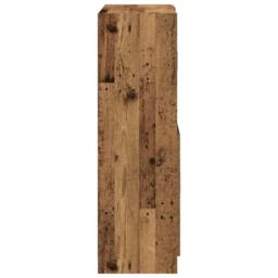Berkfield Home 2 Piece Kitchen Cabinet Set Old Wood Engineered Wood in Brown - thumbnail 8