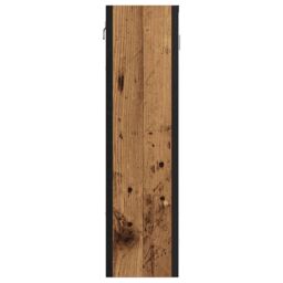 Berkfield Home Bathroom Mirror Cabinet Old Wood 60x16x60 cm Engineered Wood in Brown - Size: 60 x 16 x 60 cm - thumbnail 5