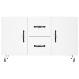 Berkfield Home Sideboard White 100x36x60 cm Engineered Wood - Size: 100 x 36 x 60 cm - thumbnail 6