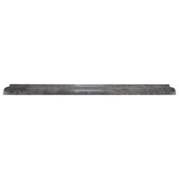 Berkfield Home Table Top Black Ã˜40x2.5 cm Marble - Size: 40x2.5 cm - thumbnail 3