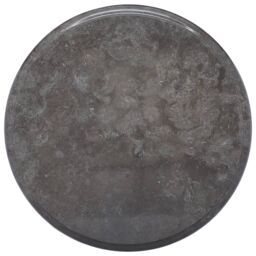 Berkfield Home Table Top Black Ã˜40x2.5 cm Marble - Size: 40x2.5 cm - thumbnail 1