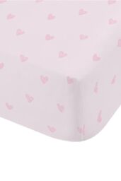 Catherine Lansfield 'Soft as a Cloud' Fitted Sheet in Pink - Size: Single Fitted - thumbnail 2