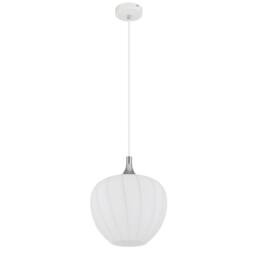Netlighting Maxy 29cm Dome Pendant White Matt Opal Glass Shade 1x E27 - thumbnail 2