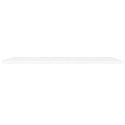 Berkfield Home Durable Floating Wall Shelves 4 pcs White 120x23.5x3.8 cm MDF - thumbnail 4