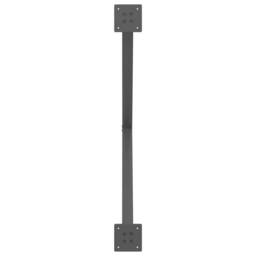 Berkfield Home Dining Table Legs X-Shaped 2 pcs Anthracite 90x(72-73) cm Steel in Black - thumbnail 7
