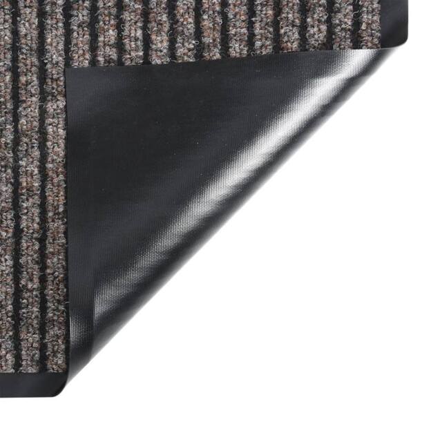 Berkfield Home Traffic Doormat Striped Beige 80x120 cm - image 1