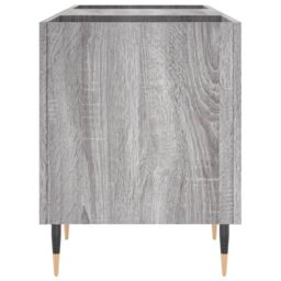 Berkfield Home Record Cabinet Grey Sonoma 121x38x48 cm Engineered Wood - Size: 121 x 38 x 48 cm - thumbnail 5