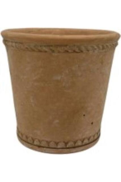 KDMD Terracotta Tapered Cement Pot - 14mm - image 1