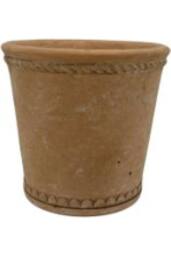 KDMD Terracotta Tapered Cement Pot - 14mm - thumbnail 1