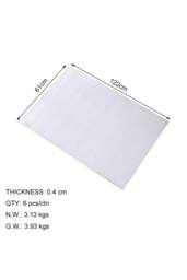 Living and Home 18Pcs Clear Polycarbonate Sheets for Greenhouse Covering - thumbnail 6