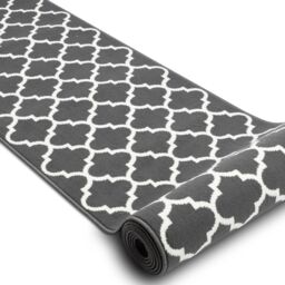 RugsX Bcf Morad Runner in Metallics - Size: 70 cm x 180 cm - thumbnail 2